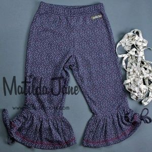Matilda Jane Kaleidoscope Big Ruffle Pants - size 2